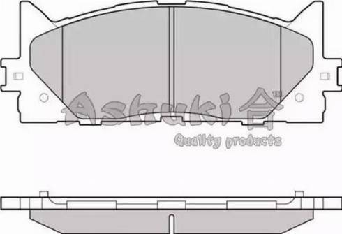 Ashuki T113-05 - Kit de plaquettes de frein, frein à disque cwaw.fr