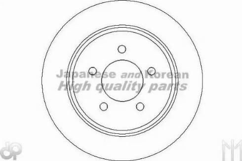 Ashuki US104308 - Disque de frein cwaw.fr