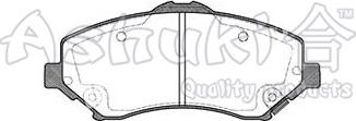 Ashuki US104213 - Kit de plaquettes de frein, frein à disque cwaw.fr