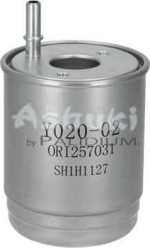 Ashuki Y020-02 - Filtre à carburant cwaw.fr