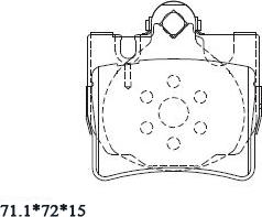 Valeo 670446 - Kit de plaquettes de frein, frein à disque cwaw.fr