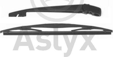 Aslyx AS-570367 - Bras d'essuie-glace, nettoyage des vitres cwaw.fr