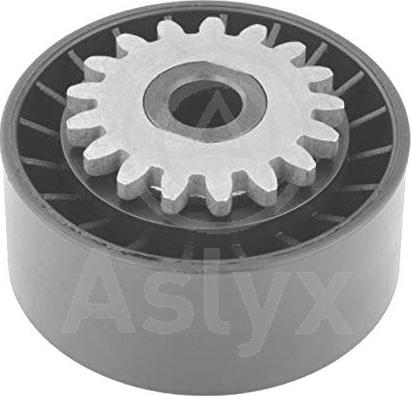 Aslyx AS-105159 - Poulie renvoi / transmission, courroie trapézoïdale à nervures cwaw.fr