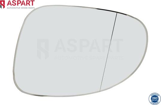 ASPART 7MGL1042 - Verre de rétroviseur, rétroviseur extérieur cwaw.fr