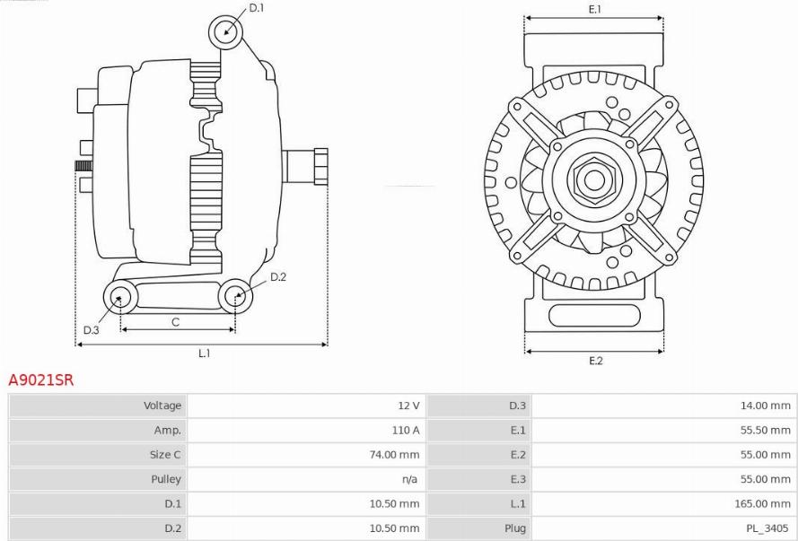 AS-PL A9021SR - Alternateur cwaw.fr