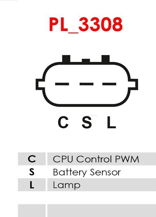 AS-PL A5409(MITSUBISHI) - Alternateur cwaw.fr