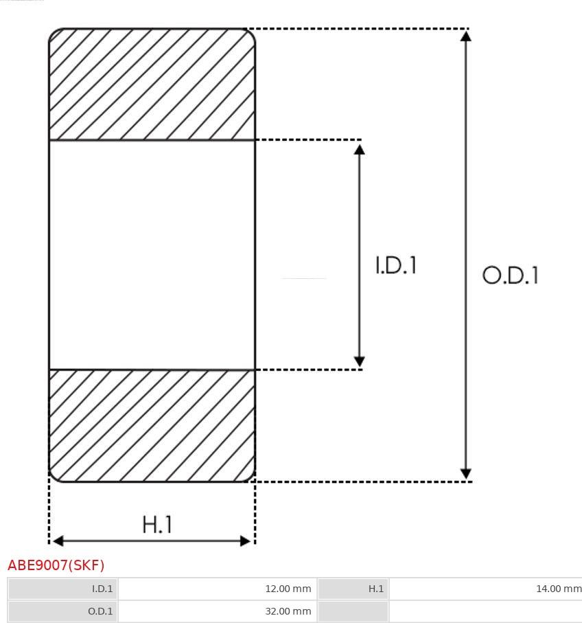 AS-PL ABE9007(SKF) - Support cwaw.fr