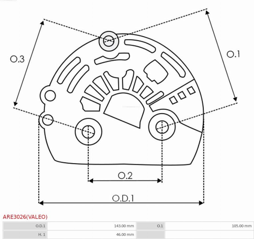 AS-PL ARE3026(VALEO) - Capot protecteur, alternateur cwaw.fr