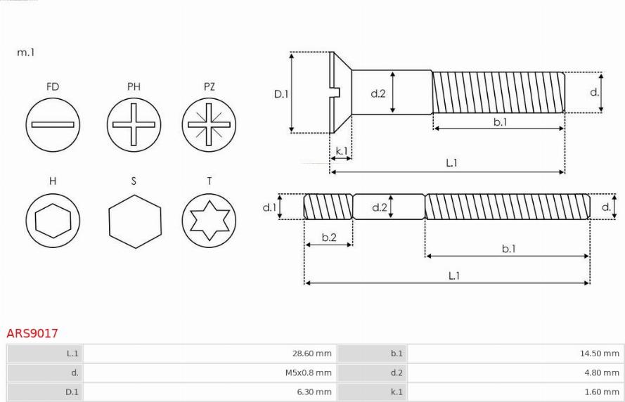 AS-PL ARS9017 - Kit de réparation, alternateur cwaw.fr