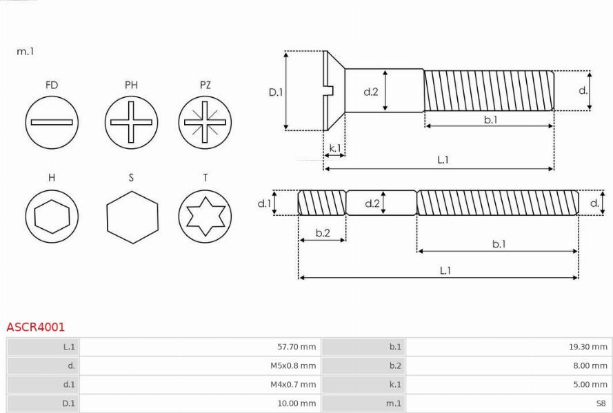 AS-PL ASCR4001 - Kit de réparation, alternateur cwaw.fr