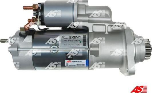 AS-PL S0594(BOSCH) - Démarreur cwaw.fr