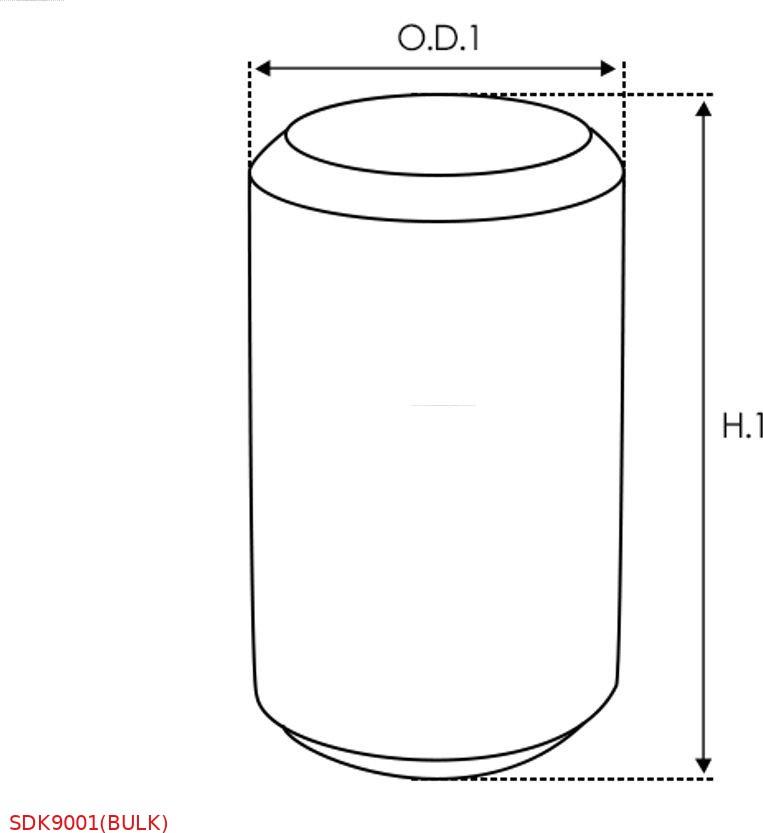 AS-PL SDK9001(BULK) - Kit de réparation, démarreur cwaw.fr