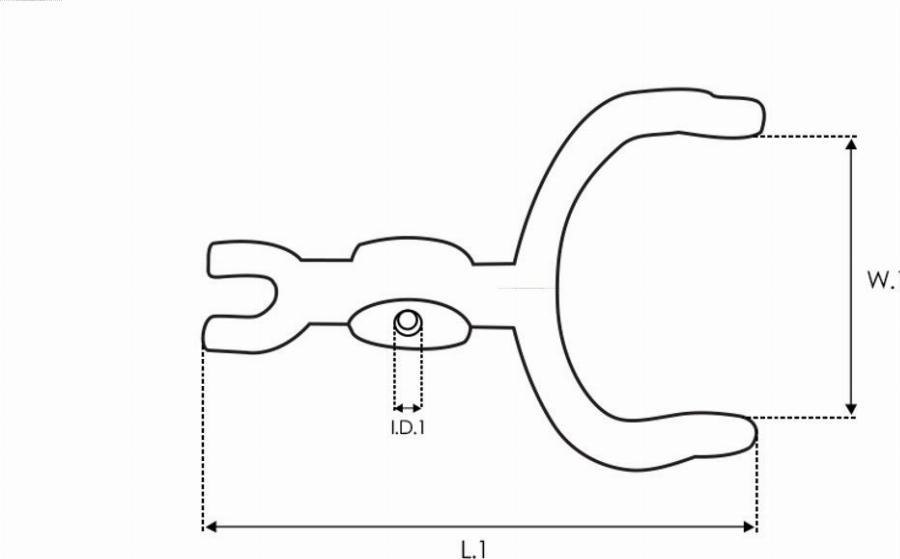 AS-PL SL3001PR - Levier de starter, carburateur cwaw.fr