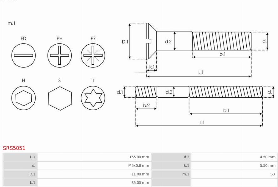 AS-PL SRS5051 - Kit de réparation, alternateur cwaw.fr