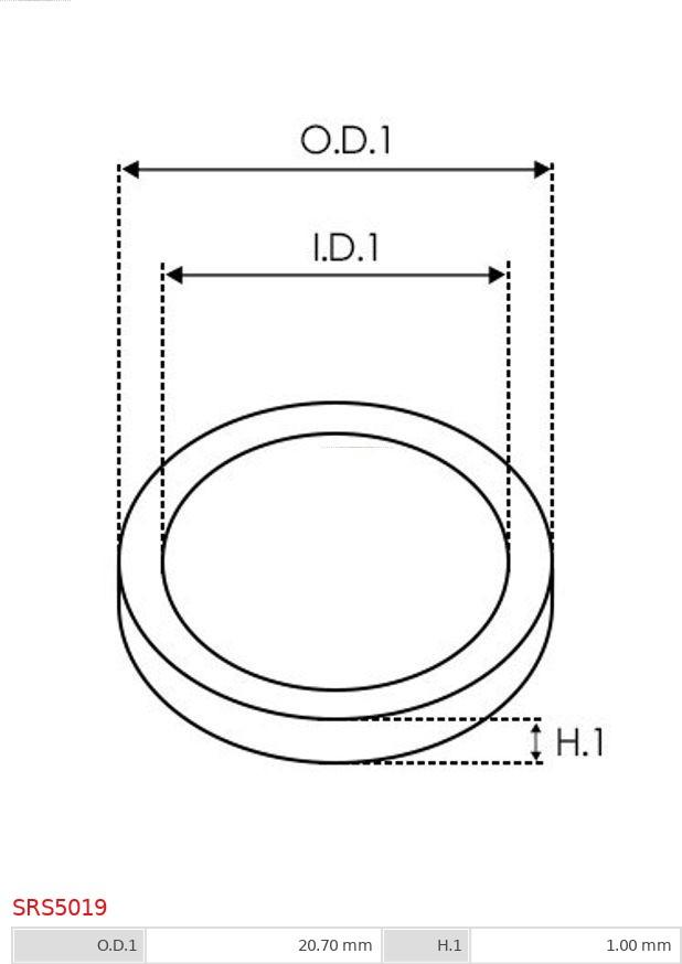 AS-PL SRS5019 - Kit de réparation, alternateur cwaw.fr