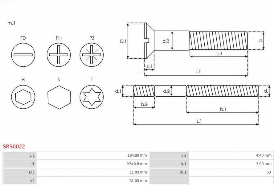 AS-PL SRS0022 - Kit de réparation, alternateur cwaw.fr