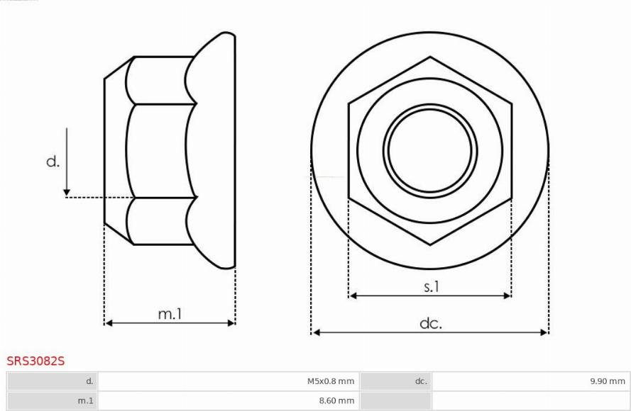 AS-PL SRS3082S - Kit de réparation, alternateur cwaw.fr