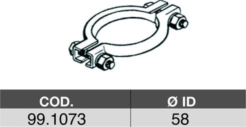 ASSO 99.1073 - Raccord de tuyau, système d'échappement cwaw.fr