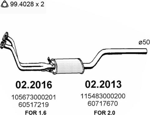 ASSO 02.2016 - Silencieux avant cwaw.fr