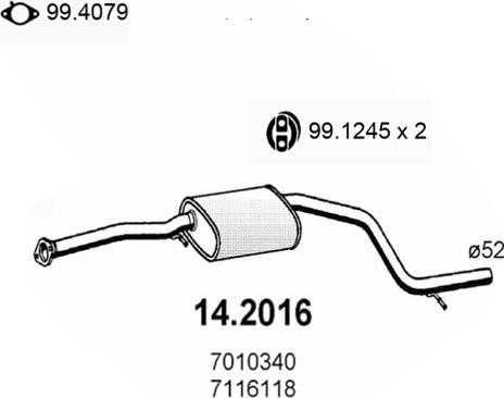 ASSO 14.2016 - Silencieux avant cwaw.fr