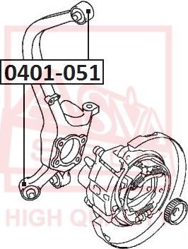 ASVA 0401-051 - Suspension, bras de liaison cwaw.fr