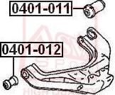 ASVA 0401-011 - Suspension, bras de liaison cwaw.fr