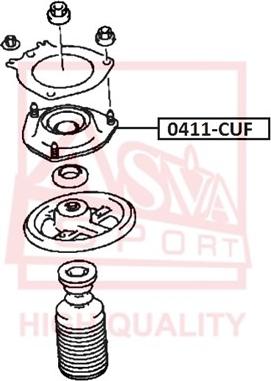 ASVA 0411-CUF - Coupelle de suspension cwaw.fr