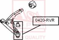 ASVA 0420-RVR - Rotule de suspension cwaw.fr