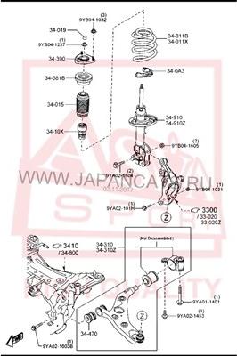 ASVA 0520-KE - Rotule de suspension cwaw.fr