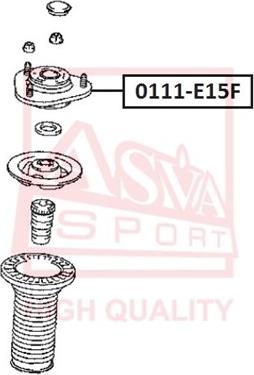 ASVA 0111-E15F - Coupelle de suspension cwaw.fr