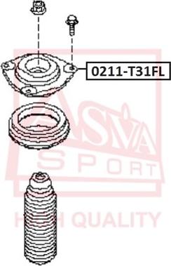 ASVA 0211-T31FL - Coupelle de suspension cwaw.fr