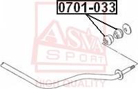 ASVA 0701-033 - Suspension, bras de liaison cwaw.fr