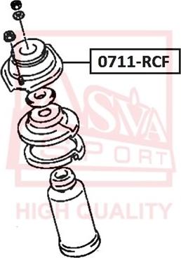 ASVA 0711-RCF - Coupelle de suspension cwaw.fr