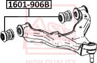 ASVA 1601-906B - Suspension, bras de liaison cwaw.fr