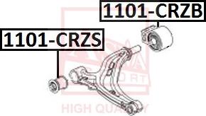 ASVA 1101-CRZB - Suspension, bras de liaison cwaw.fr