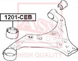 ASVA 1201-CEB - Suspension, bras de liaison cwaw.fr