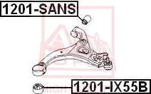 ASVA 1201-SANS - Suspension, bras de liaison cwaw.fr