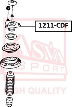 ASVA 1211-CDF - Coupelle de suspension cwaw.fr