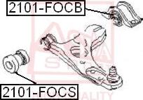 ASVA 2101-FOCB - Suspension, bras de liaison cwaw.fr