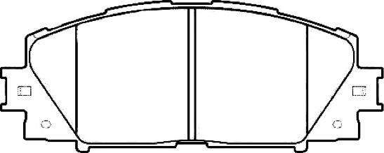 ASVA AKD-52270 - Kit de plaquettes de frein, frein à disque cwaw.fr