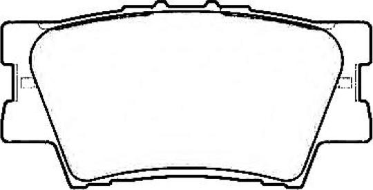 ASVA AKD-6247 - Kit de plaquettes de frein, frein à disque cwaw.fr