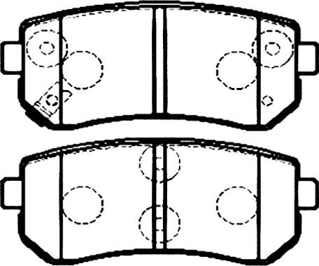 FTE 9005135 - Kit de plaquettes de frein, frein à disque cwaw.fr