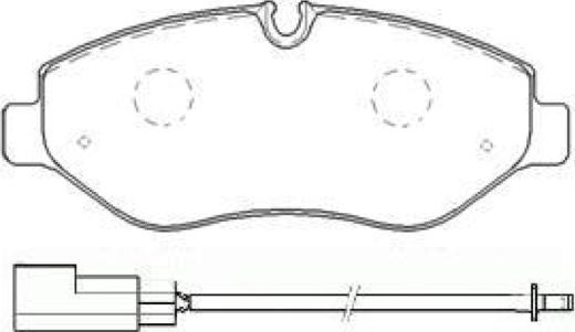 ASVA AKD-0698 - Kit de plaquettes de frein, frein à disque cwaw.fr