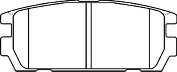 ASVA AKD-0098 - Kit de plaquettes de frein, frein à disque cwaw.fr