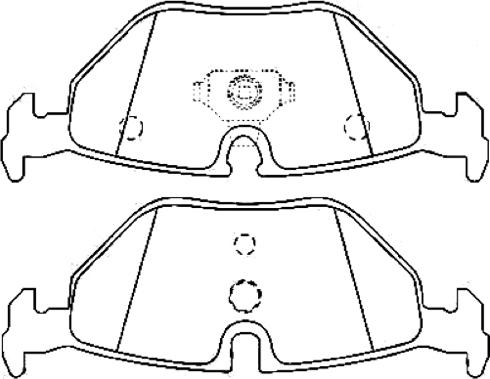 J&S Automotive VBP2092 - Kit de plaquettes de frein, frein à disque cwaw.fr