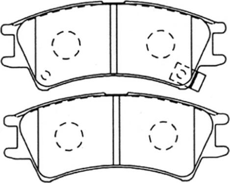 Valeo 671575 - Kit de plaquettes de frein, frein à disque cwaw.fr