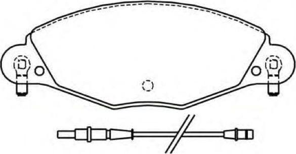 ASVA AKD-0184 - Kit de plaquettes de frein, frein à disque cwaw.fr