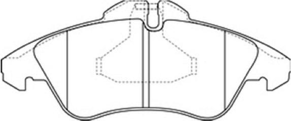 ASVA AKD-0301 - Kit de plaquettes de frein, frein à disque cwaw.fr