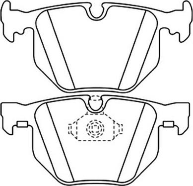 ASVA AKD-0228 - Kit de plaquettes de frein, frein à disque cwaw.fr