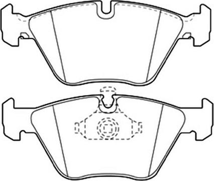 ASVA AKD-1061 - Kit de plaquettes de frein, frein à disque cwaw.fr